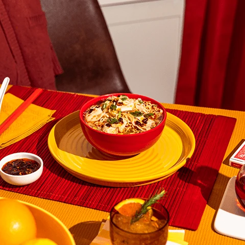 CHILI CRUNCH WONTON RAMEN NOODLE SOUP